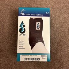Med Spec ASO Ankle Stabilizer - Black, Size Medium