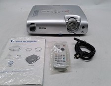 Epson EMP-S3 Silver LCD Projector Home Theater lamb hours 408 W/Remote BAG