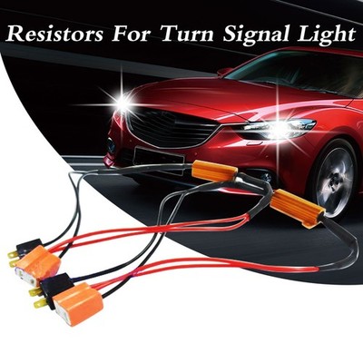 H7 LED Anti Flicker Adapter Error Free Canceler Canbus Headlight Lamps Decoder 