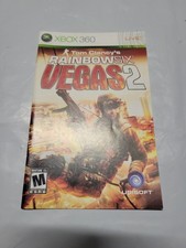 Xbox 360 Rainbow Six New Vegas 2 Manual Only