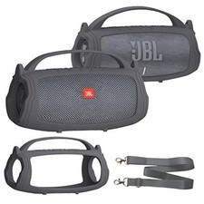 Silicone Cover Case for JBL Charge 4/5 Portable Bluetooth Speaker Gray