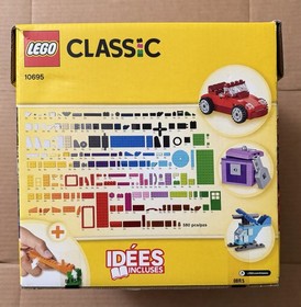 *NEW* LEGO Classic *CREATIVE BUILDING BOX* (10695) Complete SEALED BAGS Open Box