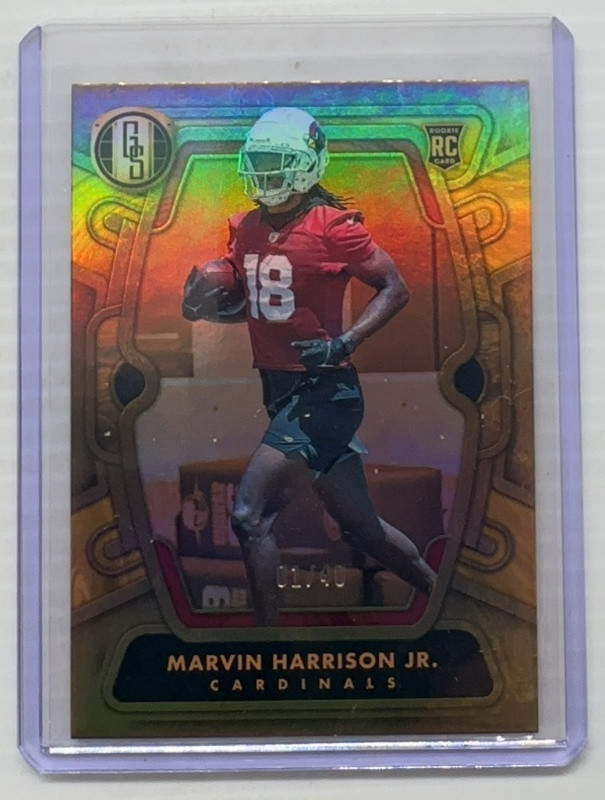 2024 Gold Standard Marvin Harrison Jr. Citrine Rookie RC #1/40