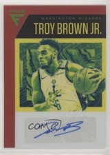 2019-20 Panini Chronicles Flux Auto Red Troy Brown Jr #FA-TBJ Auto 0b3o