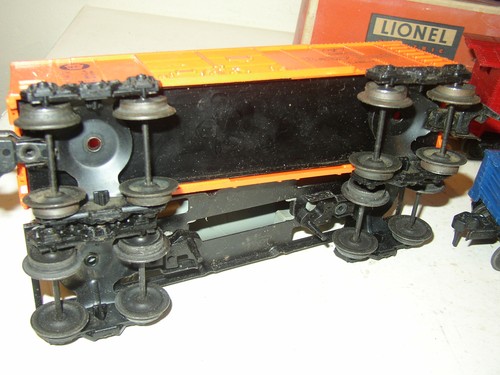 5 Lionel freight 1001T Tender 1004 Baby Ruth 1005 Sunoco 1007 caboose 1002 gond - Picture 5 of 9