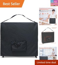 Heavy-Duty Massage Table Carrying Bag with Adjustable Shoulder Strap - Foldable