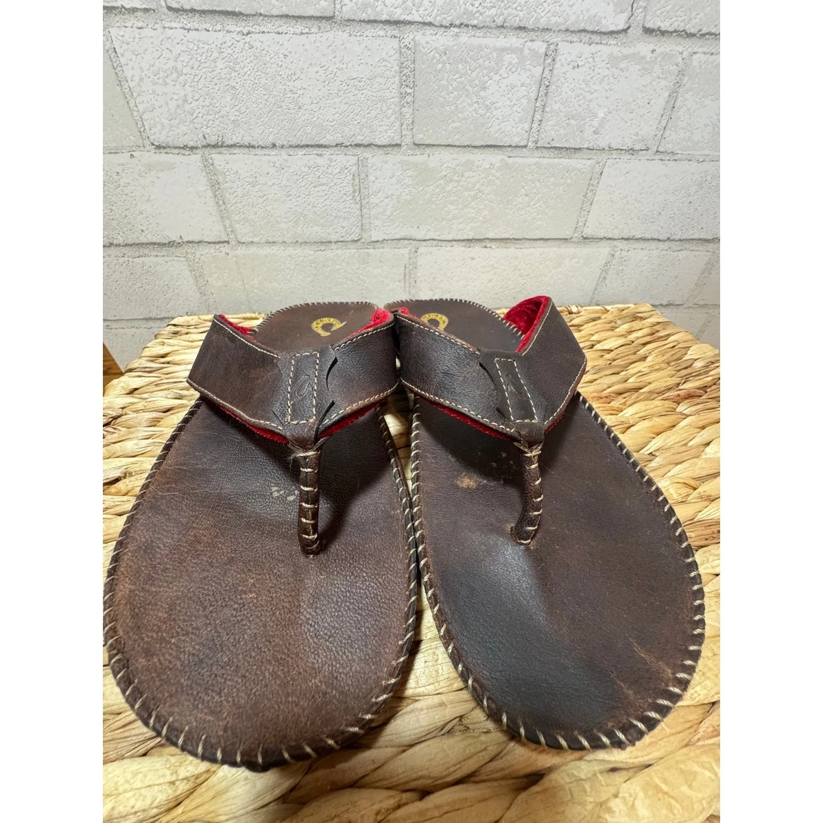 OluKai Red Sandals for Men for sale | eBay