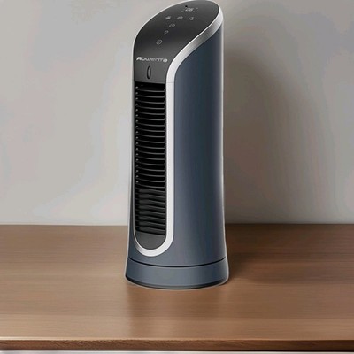 Rowenta Turmventilator VU6220 Eole Compact 6 Stufen Timer Schwarz Lüfter Smart