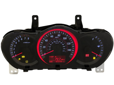 Speedometer Instrument Cluster Dash Panel 2013 Kia Forte 2.4L Cpe. 63,256 Miles