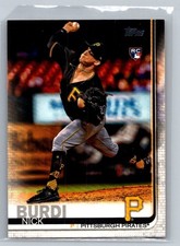 Nick Burdi 43 2019 Topps RC Rookie Pittsburgh Pirates Card