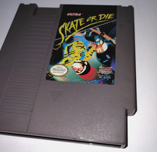 Skate or Die (Nintendo Entertainment System, 1987) Cart Tested Working NES
