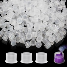 Tattoo Ink Caps Narkysus 1000Pcs Medium Ink Caps Disposable Tattoo Ink Cups ...