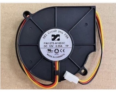 1 pcs ARX FW1275-A1053C DC12V 0.55A 3-wire centrifugal turbine fan blower #pk