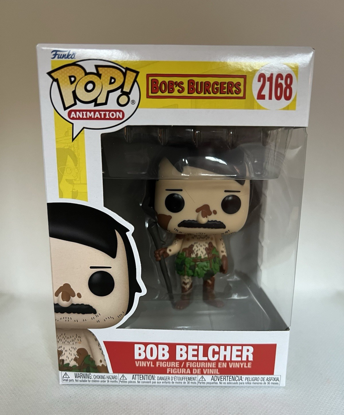 Funko Pop Vinyl Animation Bobs Burgers Bob Belcher 2168 Figure Collectable NEW