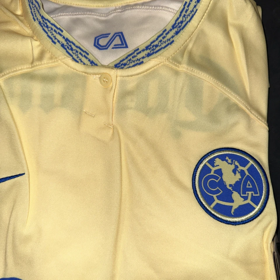 Nike Club America LARGE 22/23 DRI-FIT Home Soccer Jersey DJ7767-707 Women’s - Image 3 of 4