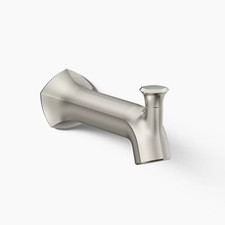 Kohler-27023-SN Occasion Tub Spout with Diverter Vibrant Polished Nickle