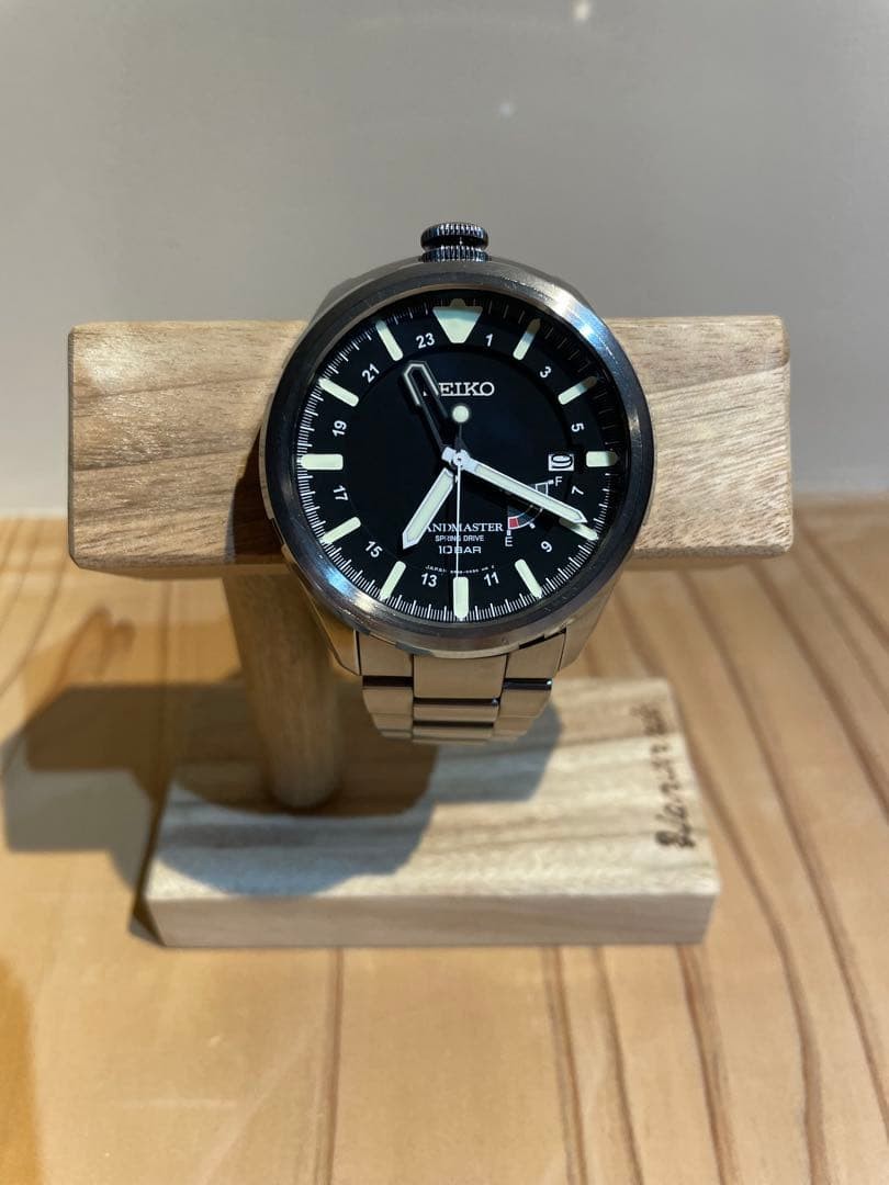 Seiko SBDB015 Prospex Landmaster Wristwatch Timepiece Authentic Rare image 2