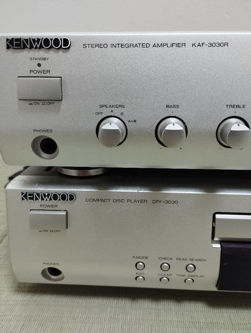 Kenwood KAF-3030R Amplifier + DPF-3030 CD Player Hi-Fi System