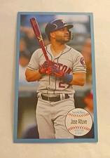 2020 Topps Archives Oversized 1964 Topps Giants Box Topper Blue SP Jose Altuve