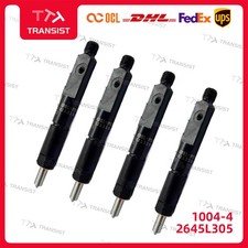 Inyector de combustible 4 piezas 1004-4 2645L305 para piezas de motor cargador Perkins logística rápida
