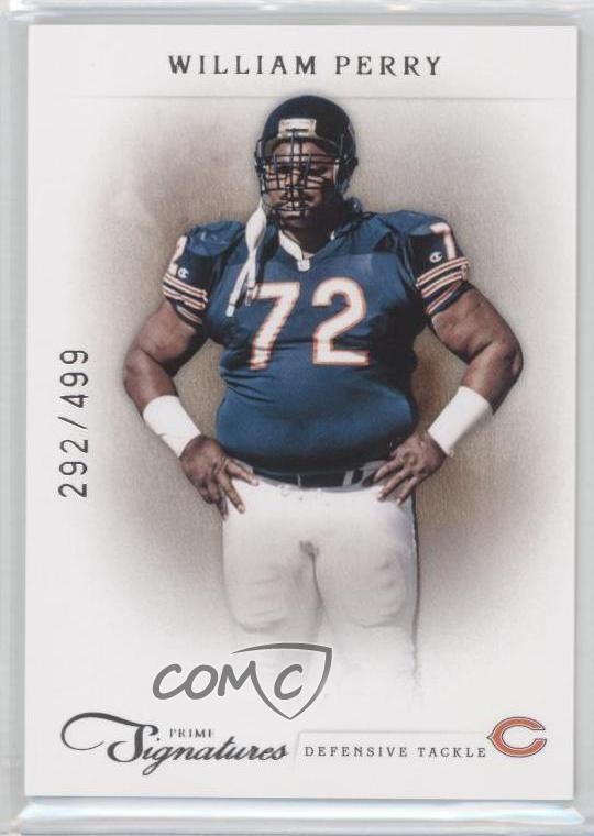 2011 Panini Prime Signatures 292/499 William Perry #174 0e1