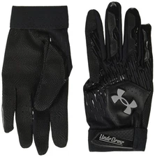 Black 007 Sport Activity Gloves Heatgear Breathable Durable Grip Small Size