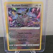 Pokemon Radiant Eevee SWSH230 Sword & Shield Promo Holo 90 HP EN on eBay