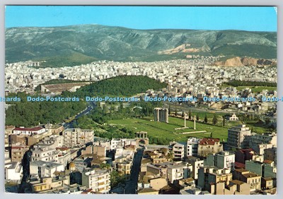 D315301 Griechenland. Athen. Teilansicht. Afoi Isaia E. P. E. Postkarte