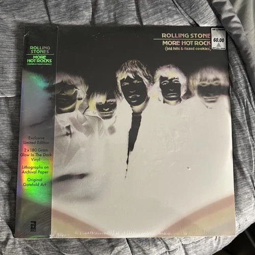 THE ROLLING STONES More Hot Rocks 180 Gram 2LP Glow in the Dark Vinyl SEALED RSD