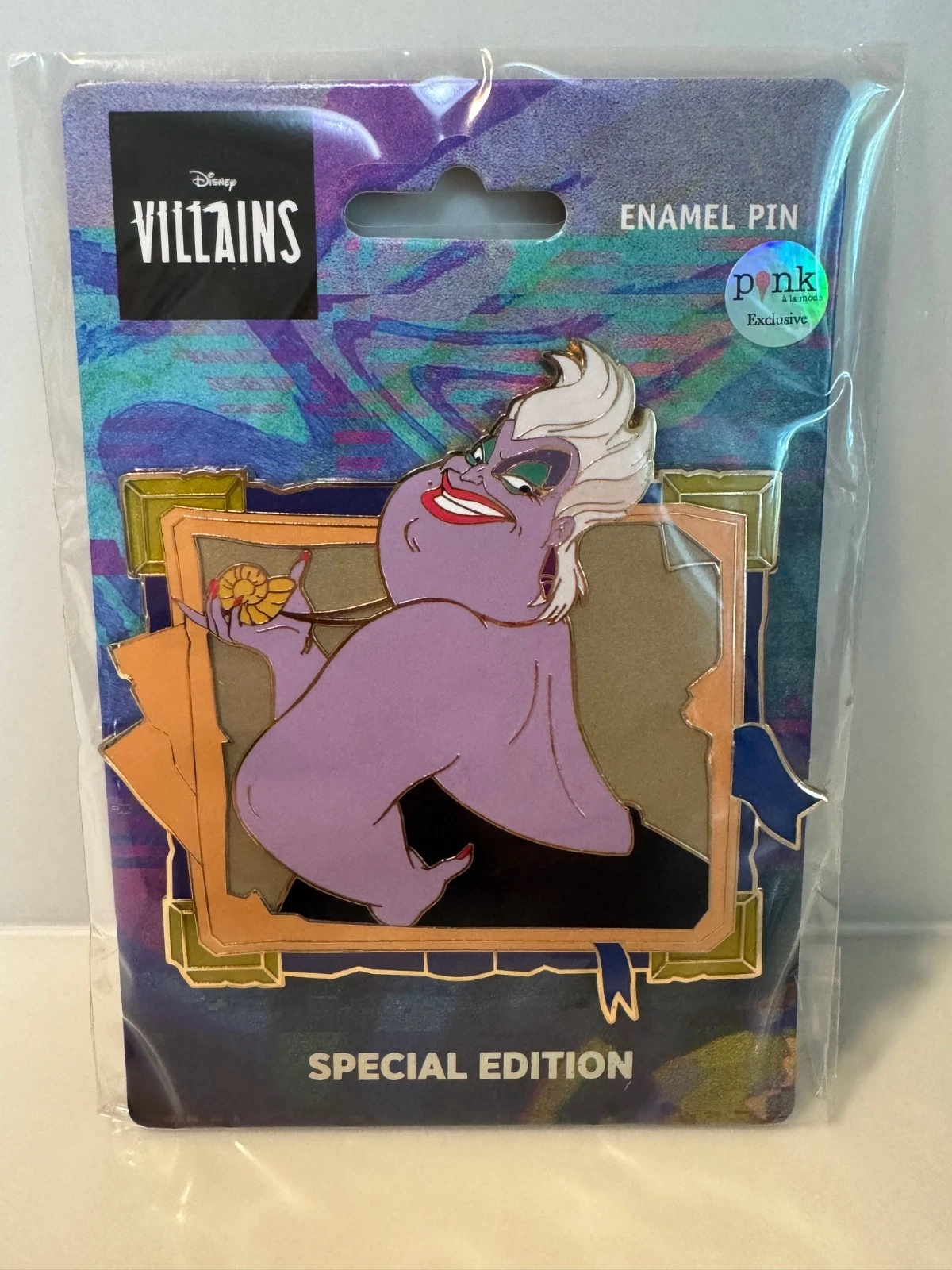 PALM Disney Villains Series Ursula Little Mermaid Pin SE 200