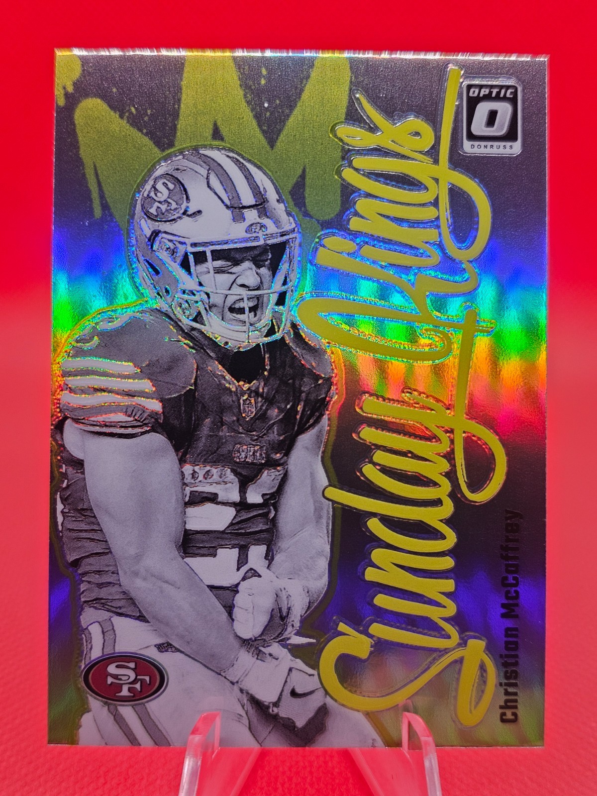 2024 Panini Donruss Optic - Sunday Kings Christian McCaffrey #27