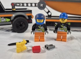 Lego City #60085 4 x 4 with Powerboat 2015 - 100% Complete with Instructions