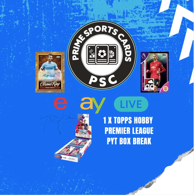 Brentford  -  1 x Premier League Hobby BOX break Ebay Live 15/10/25 Blue