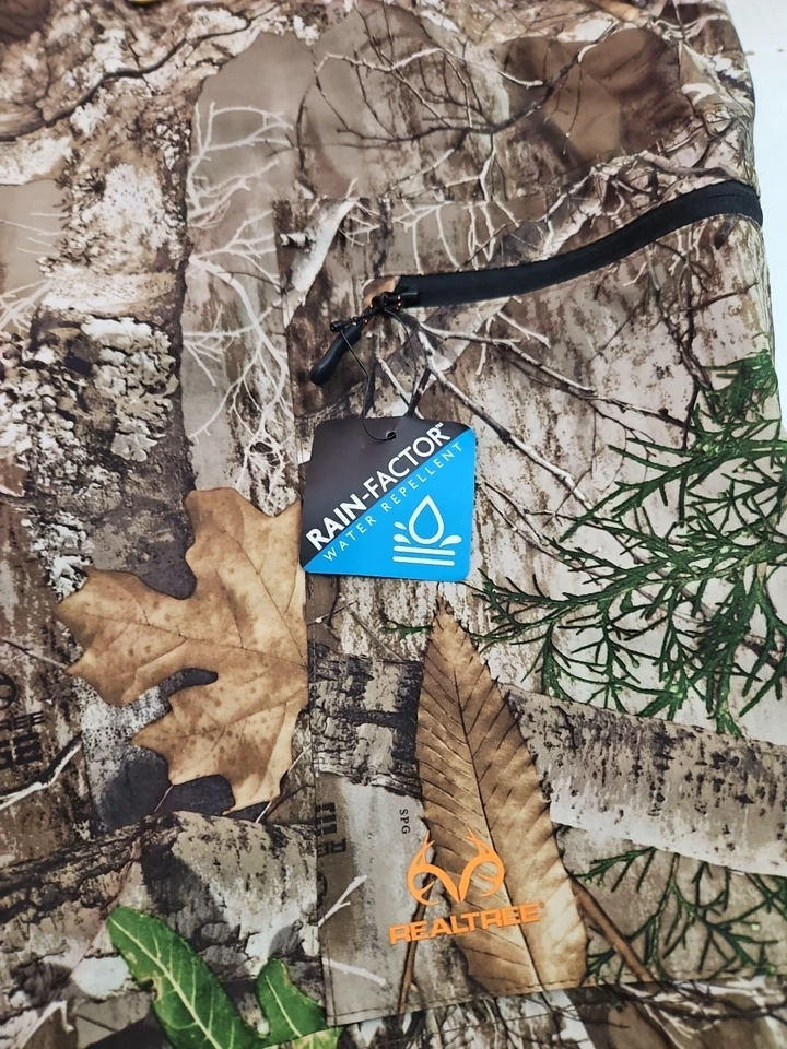New Realtree Edge Mens Pants Camo 3XL Rain Factor Water Repellent NWT Hunting - Image 2 of 4