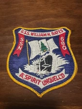 Vintage US Navy USS William H. Bates Submarine Patch
