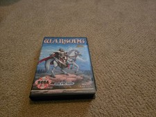 Warsong (Sega Genesis, 1991) Complete w/ Manual - CIB - manual missing cover