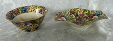 Vintage Royal Winton Grimwades Sweet Pea Mayonnaise Bowl and Sweet Meat Dish