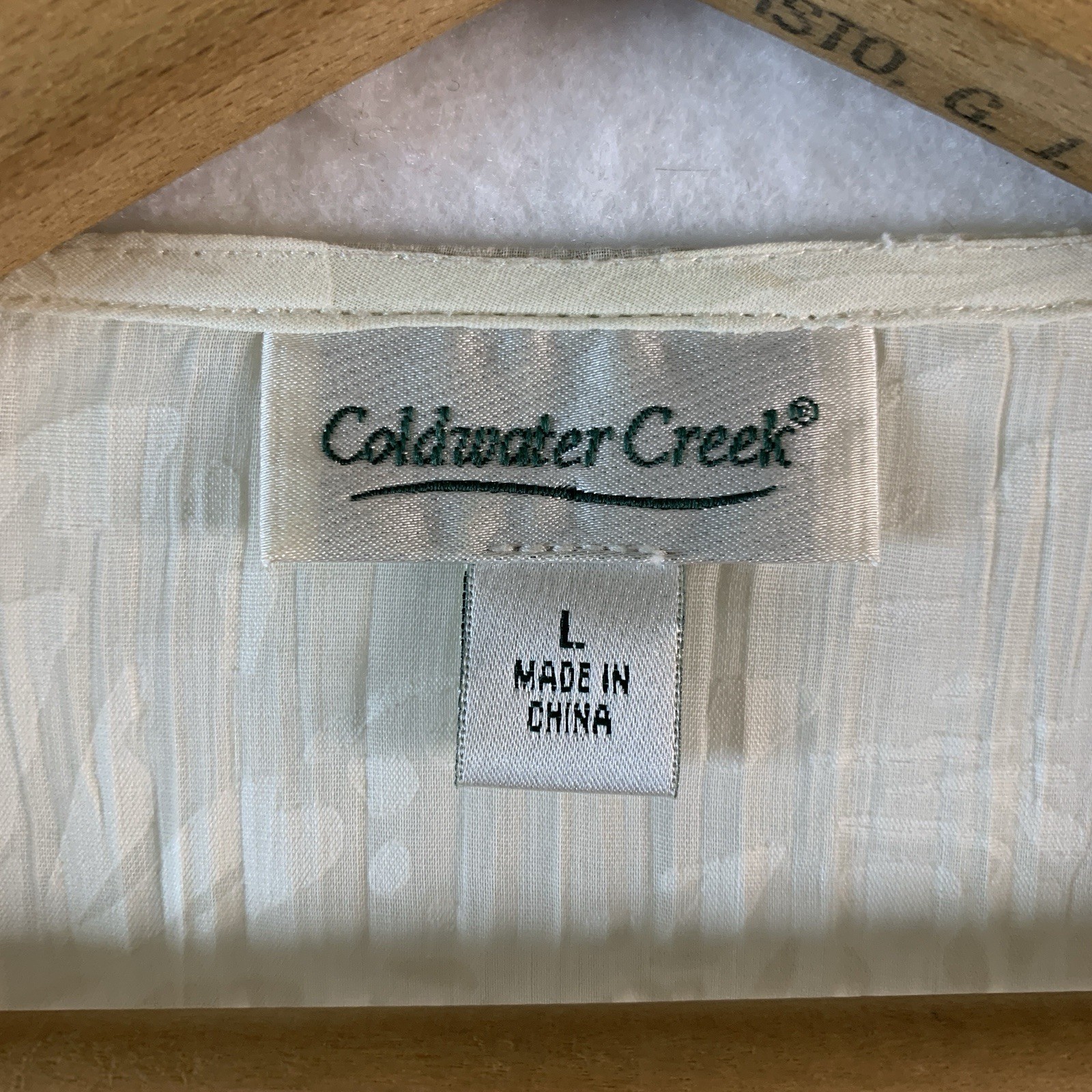 Coldwater Creek Womens Semi Sheer Boho Romantic B… - image 9