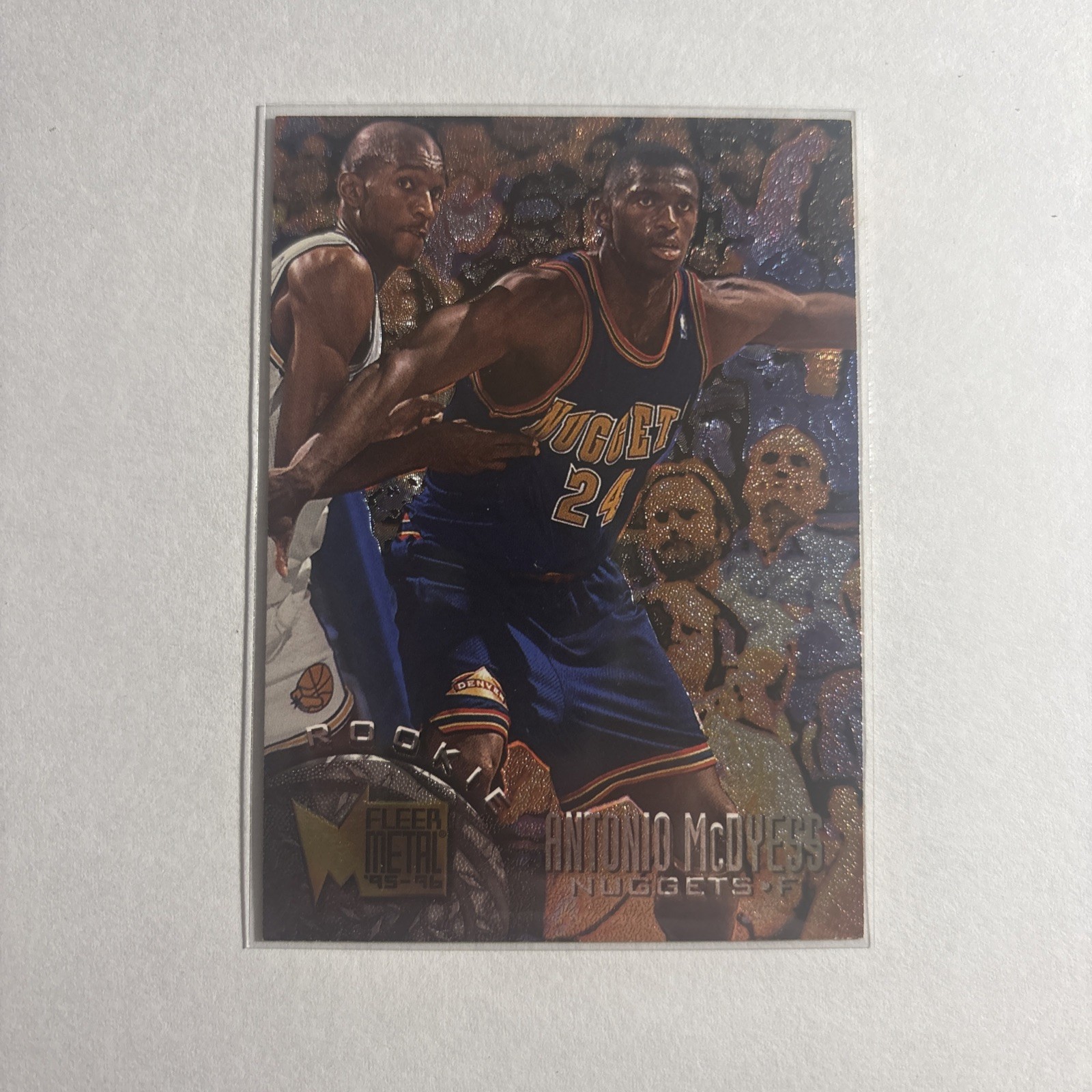 1995-96 Fleer Metal Antonio McDyess Rookie RC #143 Denver Nuggets