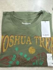 Goodfellow & Co and Jeep Green M T-Shirt Joshua Tree Cotton Blend CL43