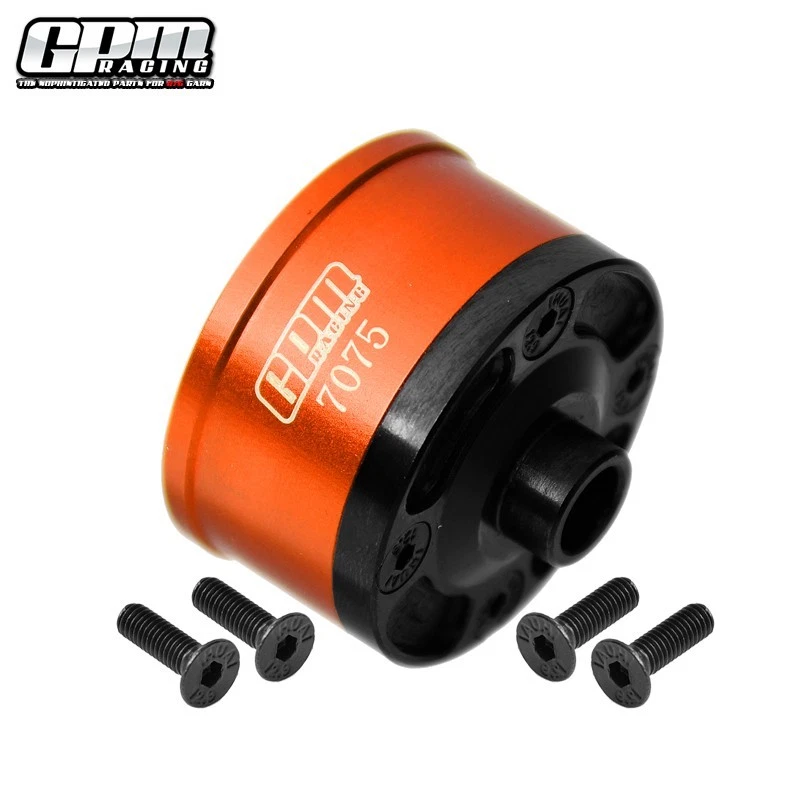 GPM Carbon Steel+Alloy 7075 Front/Middle/Rear Diff Case TRAXXAS 1/8 Sledge 9581 - Image 4 of 4