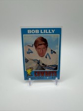 1971 Topps Bob Lilly Football Card #144 Dallas Cowboys EX