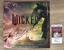 Cynthia Erivo Signed Wicked Soundtrack JSA COA Vinyl Record Elphaba