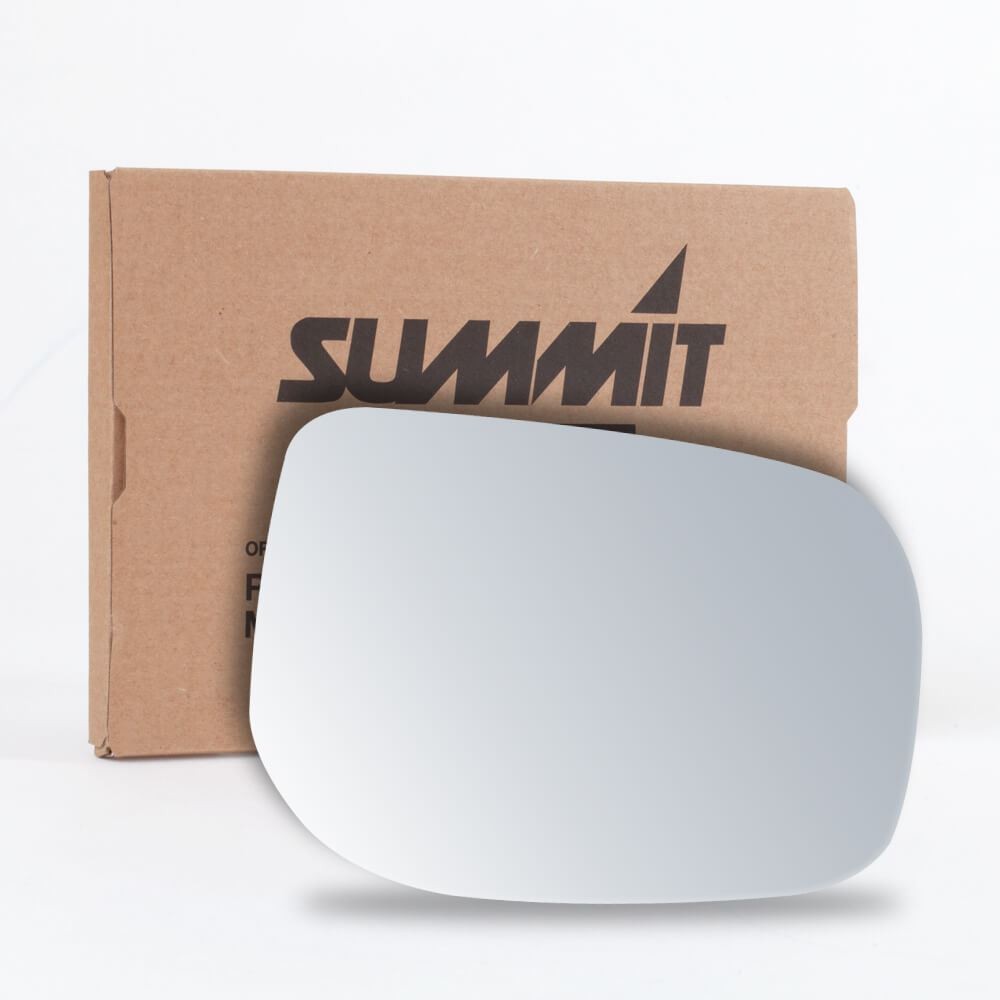 Summit Stick-On Standard Mirror Glass Right Fits Auris Camry Corolla Verso Yaris
