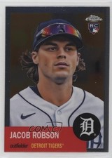 2022 Topps Chrome Platinum Anniversary Jacob Robson #374 3y1