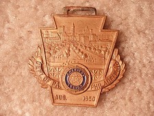 American Legion 1950 Philadelphia, PA Watch Fob