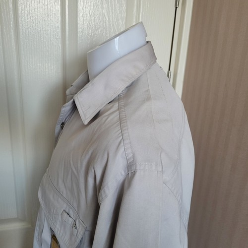 Camel Trophy Adventure Wear 1000 Miles Safari Shirt Men's Green Size XL 23x30 - Picture 13 of 20