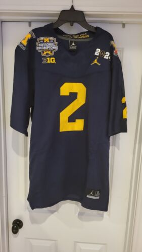 Seltenes Woodson Wolverines genähtes Team 2024 Jordan Fußballtrikot Herren XXL - Bild 3 von 7