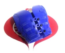 Max Steel Accessory Blue Vest Gear 12" 1:6 Scale Mattel 1999 Original Part 