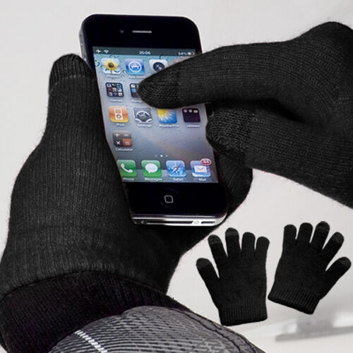 Touch Screen Handschuhe f Apple iPhone 5 Size M-L schwarz - Bild 1 von 3